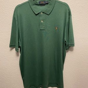 Polo Ralph Lauren Pima Soft Touch Green Size XXL
